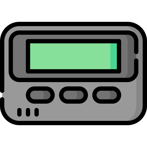 Pager illustration symbolizing OSL v1.0.0 operational readiness and alerting workflows